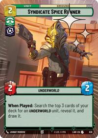 Syndicate Spice Runner (Hyperspace Foil) #638