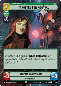 Targeted for Removal (Hyperspace Foil) #643