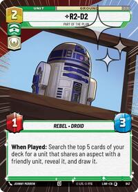 R2-D2 - Part of the Plan (Hyperspace Foil) #647