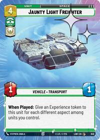 Jaunty Light Frieghter (Hyperspace Foil) #649