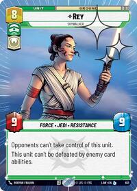 Rey - Skywalker (Hyperspace Foil) #651