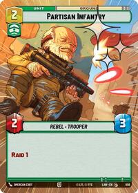Partisan Infantry (Hyperspace Foil) #656