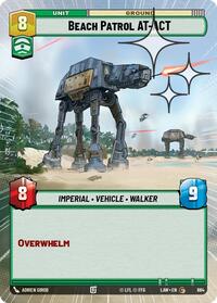Beach Patrol AT-ACT (Hyperspace Foil) #664