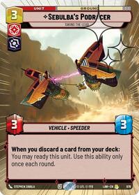 Sebulba's Podracer - Taking the Lead (Hyperspace Foil) #678