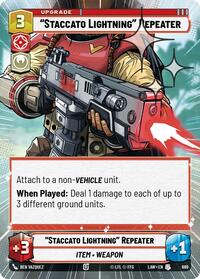 "Staccato Lightning" Repeater (Hyperspace Foil) #689