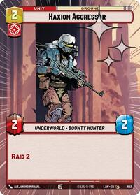 Haxion Aggressor (Hyperspace Foil) #692