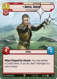 Arvel Skeen - Win and Walk Away (Hyperspace Foil) #693