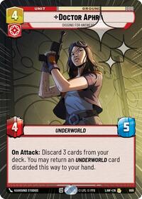 Doctor Aphra - Digging for Answers (Hyperspace Foil) #696