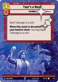 That's a Rock (Hyperspace Foil) #708