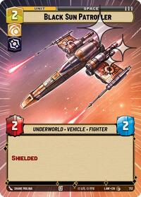 Black Sun Patroller (Hyperspace Foil) #713