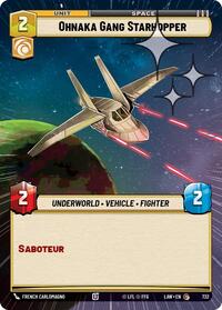 Ohnaka Gang Starhopper (Hyperspace Foil) #732