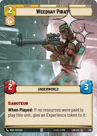 Weequay Pirate (Hyperspace Foil) #733