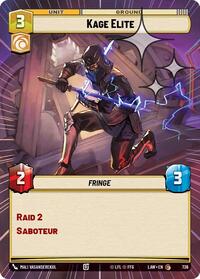 Kage Elite (Hyperspace Foil) #736