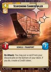 Scavenging Sandcrawler (Hyperspace Foil) #740