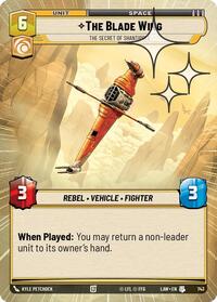 The Blade Wing - The Secret of Shantipole (Hyperspace Foil) #743