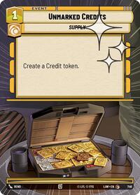 Unmarked Credits (Hyperspace Foil) #746