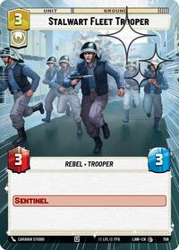 Stalwart Fleet Trooper (Hyperspace Foil) #756