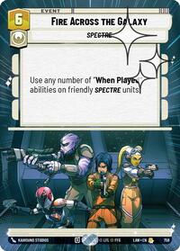 Fire Across the Galaxy (Hyperspace Foil) #758