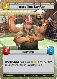 Hidden Hand Supplier (Hyperspace Foil) #759