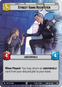 Street Gang Recruiter (Hyperspace Foil) #763