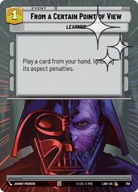 From a Certain Point of View (Hyperspace Foil) #766