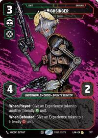 Highsinger - Deadly Droid (Prestige) #787