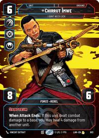 Chirrut Imwe - I Don't Need Luck (Prestige) #803