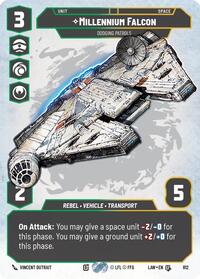 Millennium Falcon - Dodging Patrols (Prestige) #812