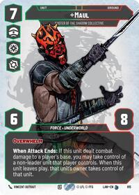 Maul - Master of the Shadow Collective (Prestige) #815