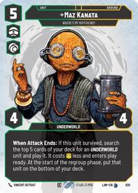 Maz Kanata - Where's My Boyfriend? (Prestige) #820