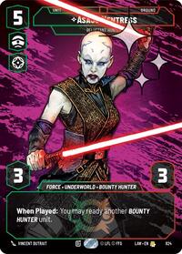 Asajj Ventress - Reluctant Hunter (Prestige Foil) #824