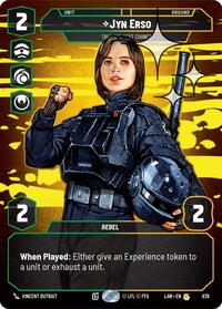 Jyn Erso - Take the Next Chance (Prestige Foil) #839