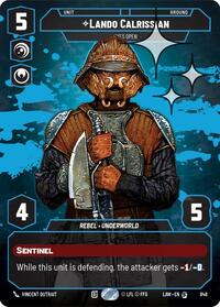 Lando Calrissian - Eyes Open (Prestige Foil) #848