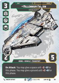 Millennium Falcon - Dodging Patrols (Prestige Foil) #851