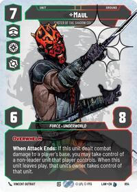Maul - Master of the Shadow Collective (Prestige Foil) #854