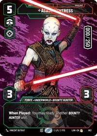 Asajj Ventress - Reluctant Hunter (Serialized) #863