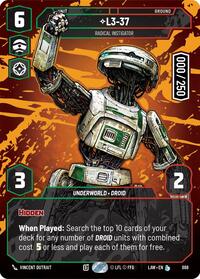 L3-37 - Radical Instigator (Serialized) #868