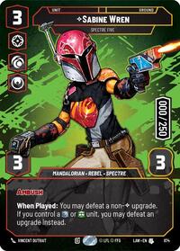 Sabine Wren - Spectre Five (Serialized) #874