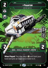 Phantom - Spectre Shuttle (Serialized) #877