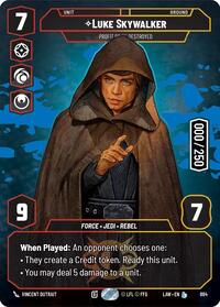 Luke Skywalker - Profit or Be Destroyed (Serialized) #884