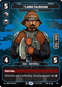 Lando Calrissian - Eyes Open (Serialized) #887