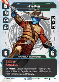 Cad Bane - Now It's My Turn (Serialized) #896