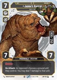 Jabba's Rancor - Snack Time! (Serialized) #900