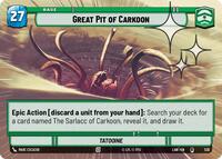 Great Pit of Carkoon (Hyperspace Foil) #530