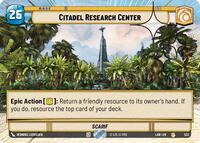 Citadel Research Center (Hyperspace Foil) #532