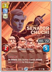 Senator Chuchi - Voice for the Voiceless (Serialized) (Rose Gold) #1125