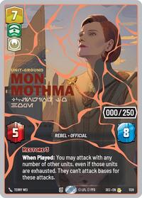 Mon Mothma - Clinging to Hope (Serialized) (Rose Gold) #1128