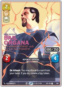 Bail Organa - Responding to Catastrophe (Serialized) (Rose Gold) #1129