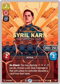 Syril Karn - Where Is He? (Serialized) (Rose Gold) #1137