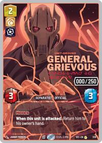 General Grievous - Scuttling to Safety (Serialized) (Rose Gold) #1138